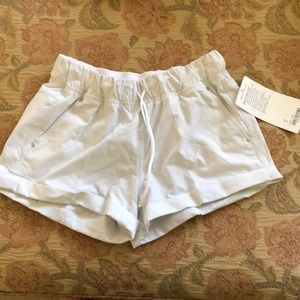 Lululemon white shorts